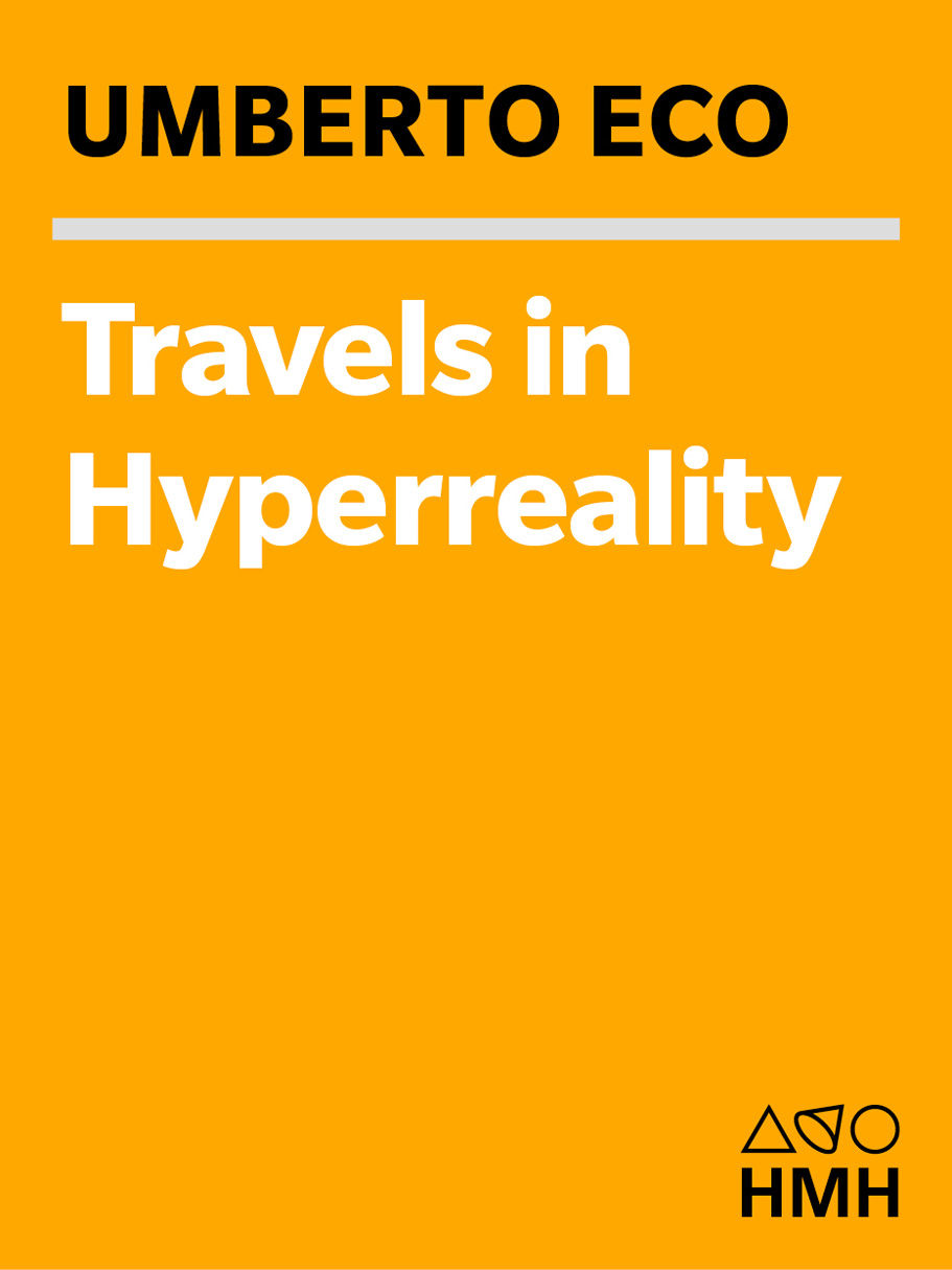 Travels in Hyperreality (Harvest Book) cover