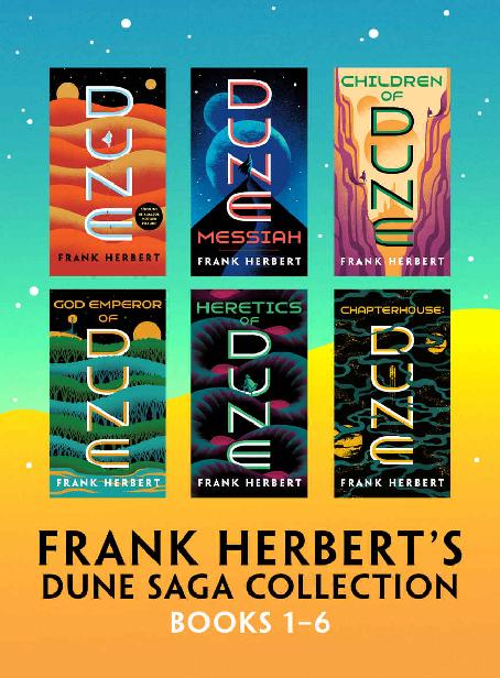 Frank Herbert's Dune Saga Collection: Books 1 - 6 cover